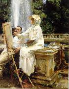 John Singer Sargent Jane Emmet und Wilfred de Glehn USA oil painting artist